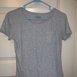 Just a simple gray t shirt